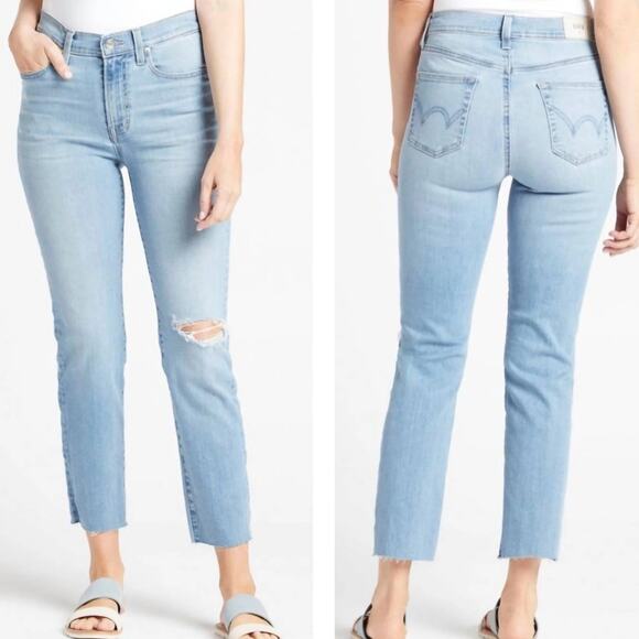 Edwin Bree Straight Jeans in Del Sol - Picture 1 of 10